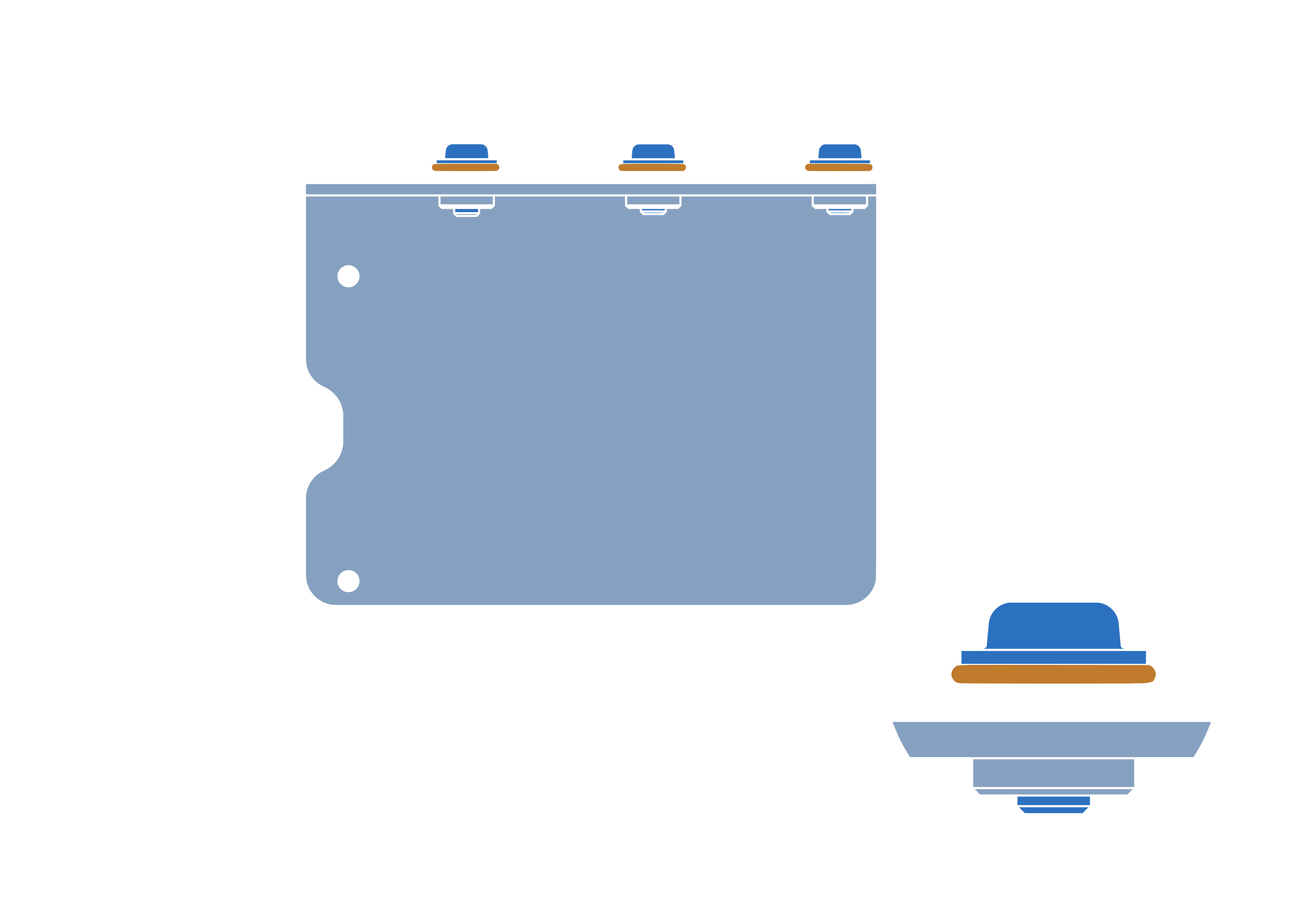 Attached rpi metal plate