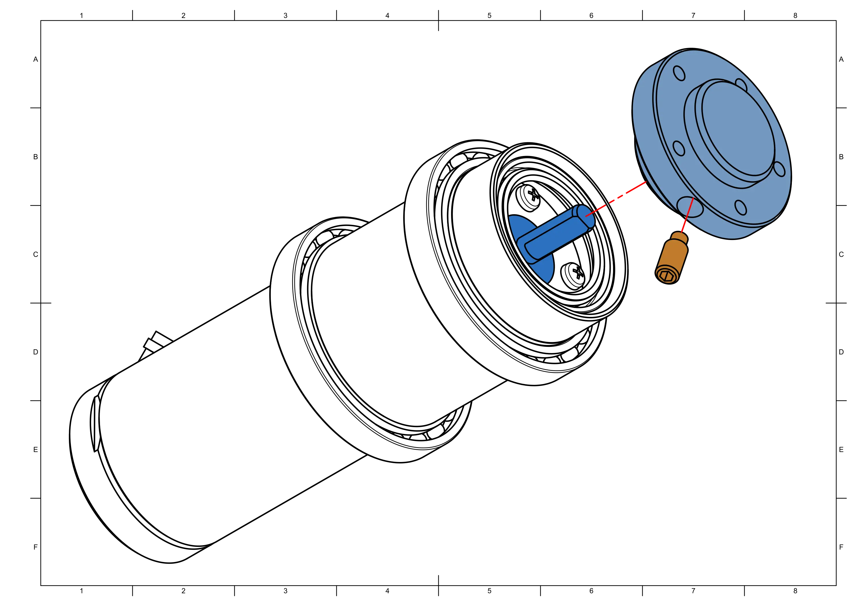 Shaft addapter assembly